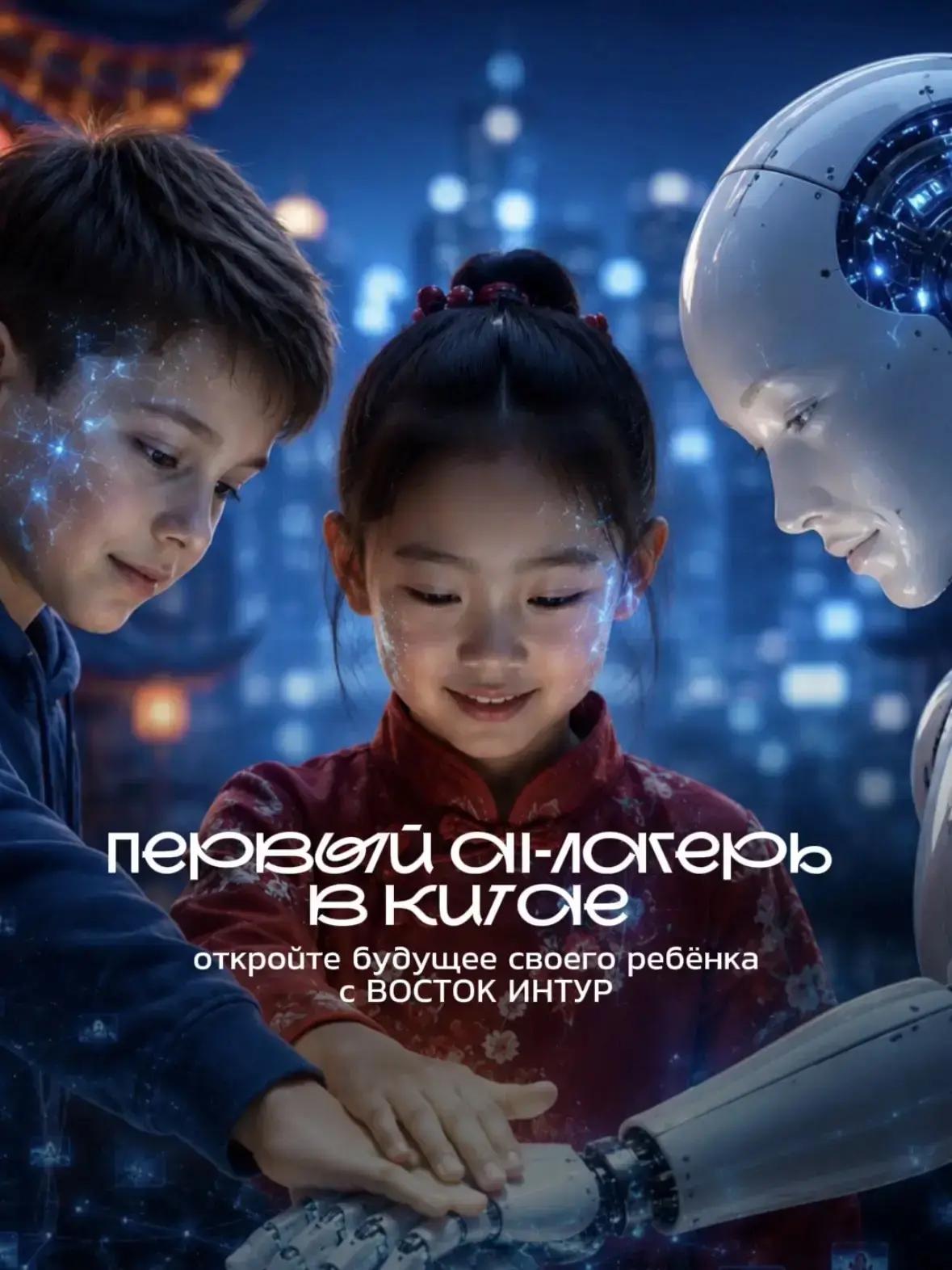 Дети Будущего: AI-лагерь в Китае ВПЕРВЫЕ С  ТУРОПЕРАТОРОМ ВОСТОКИНТУР